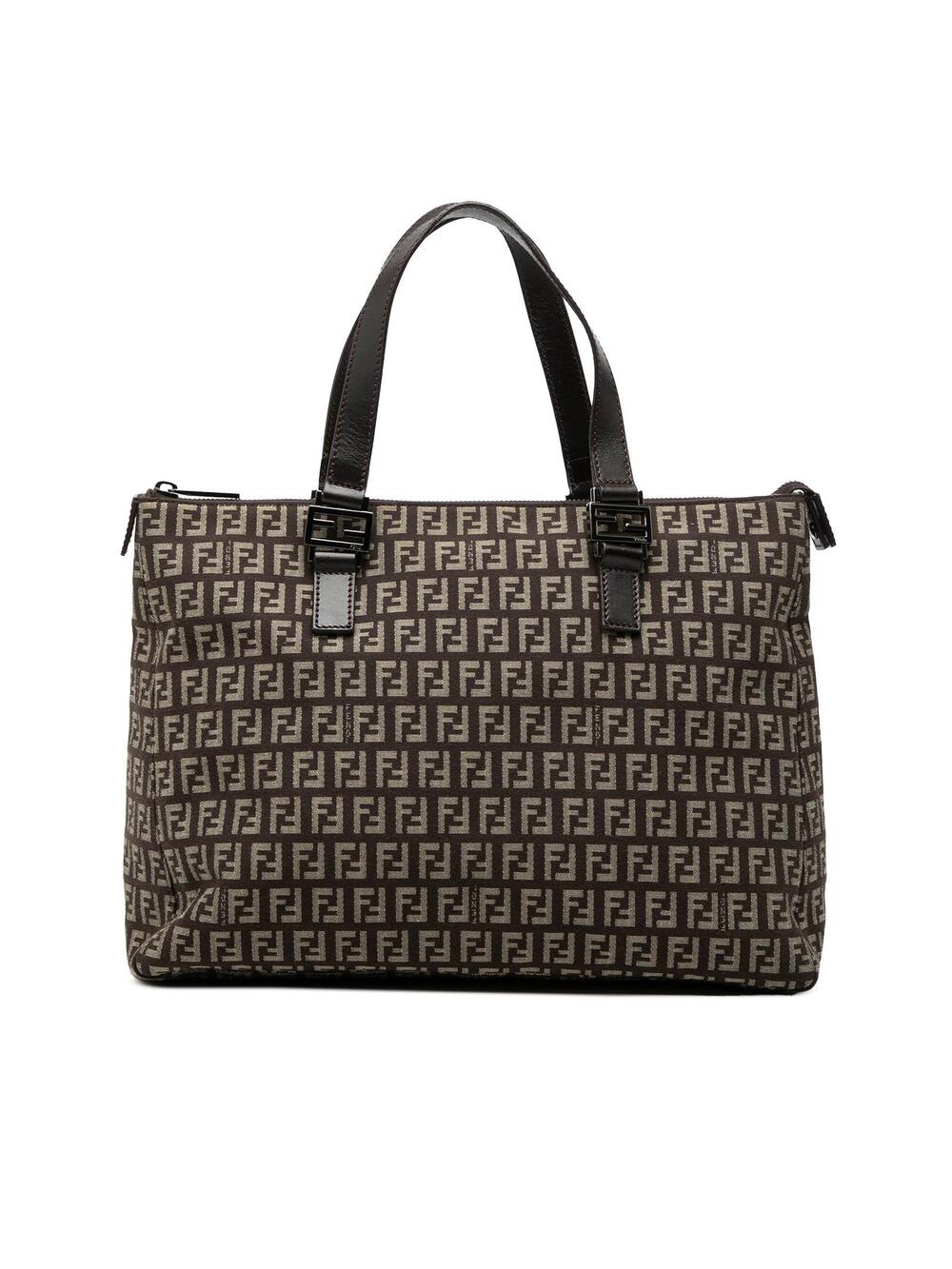 Fendi Zucchino Canvas Tote Pre-Loved #345313F44B